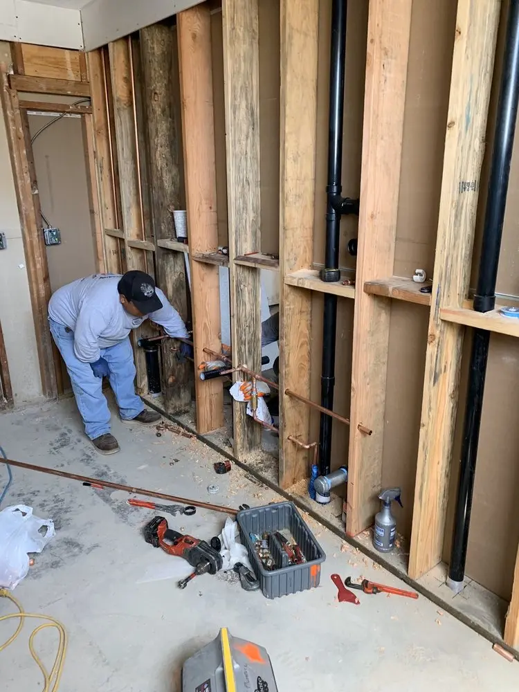 Commercial rough-in plumbing for Water Heater Replacement in Green Pond Junction